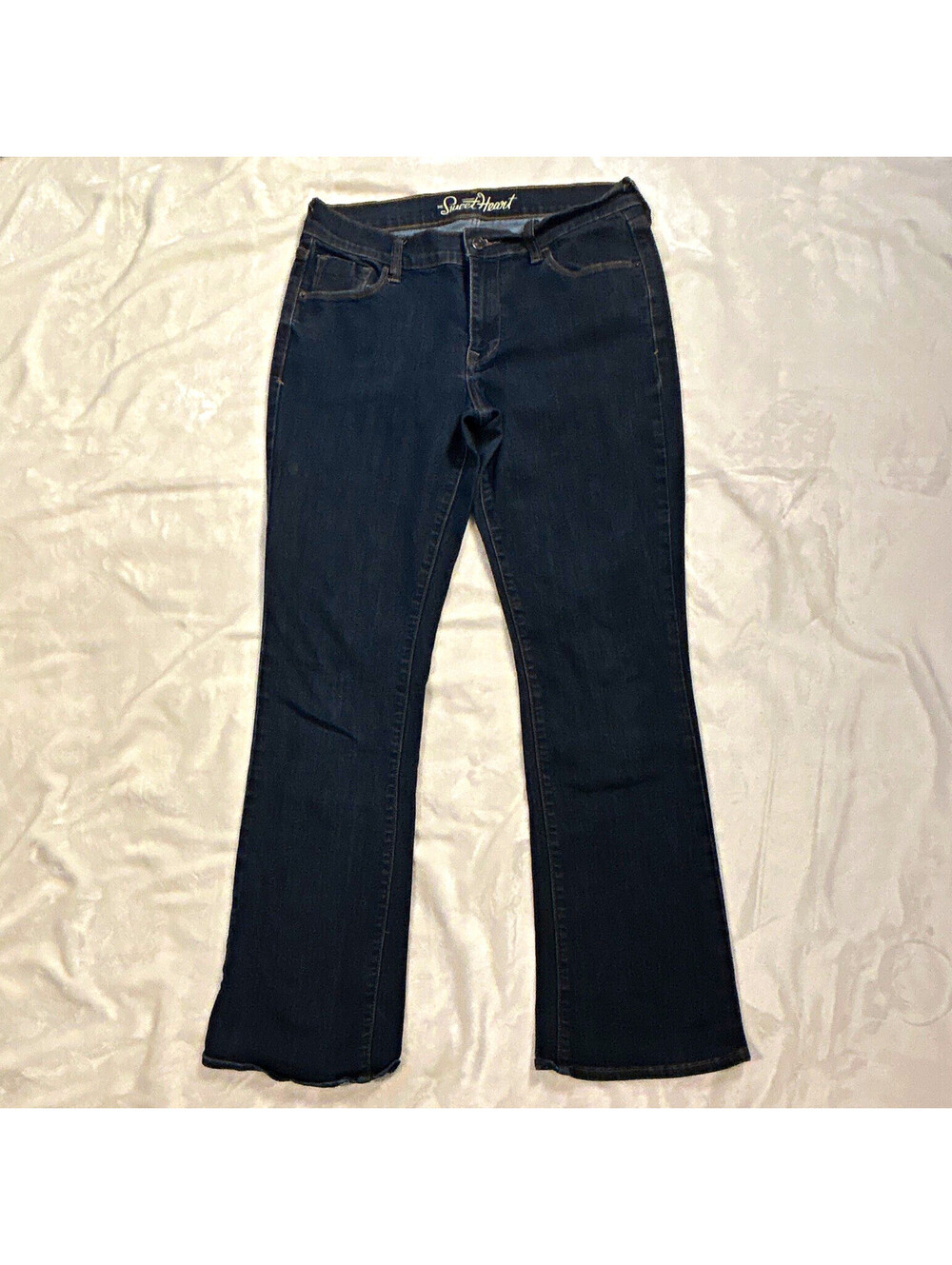 Old Navy Women's Bootcut Dark Wash 5-Pocket Mid Rise Jeans Size 8 Regular